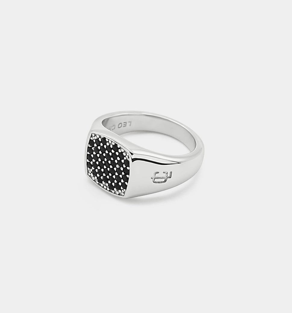 Oslo Sort Diamant Ring - Leo Chevon