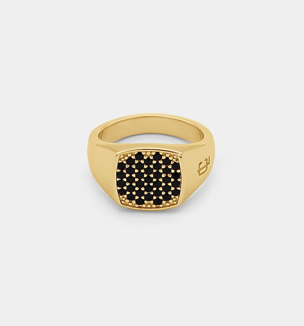 Oslo Sort Diamant Ring - Leo Chevon