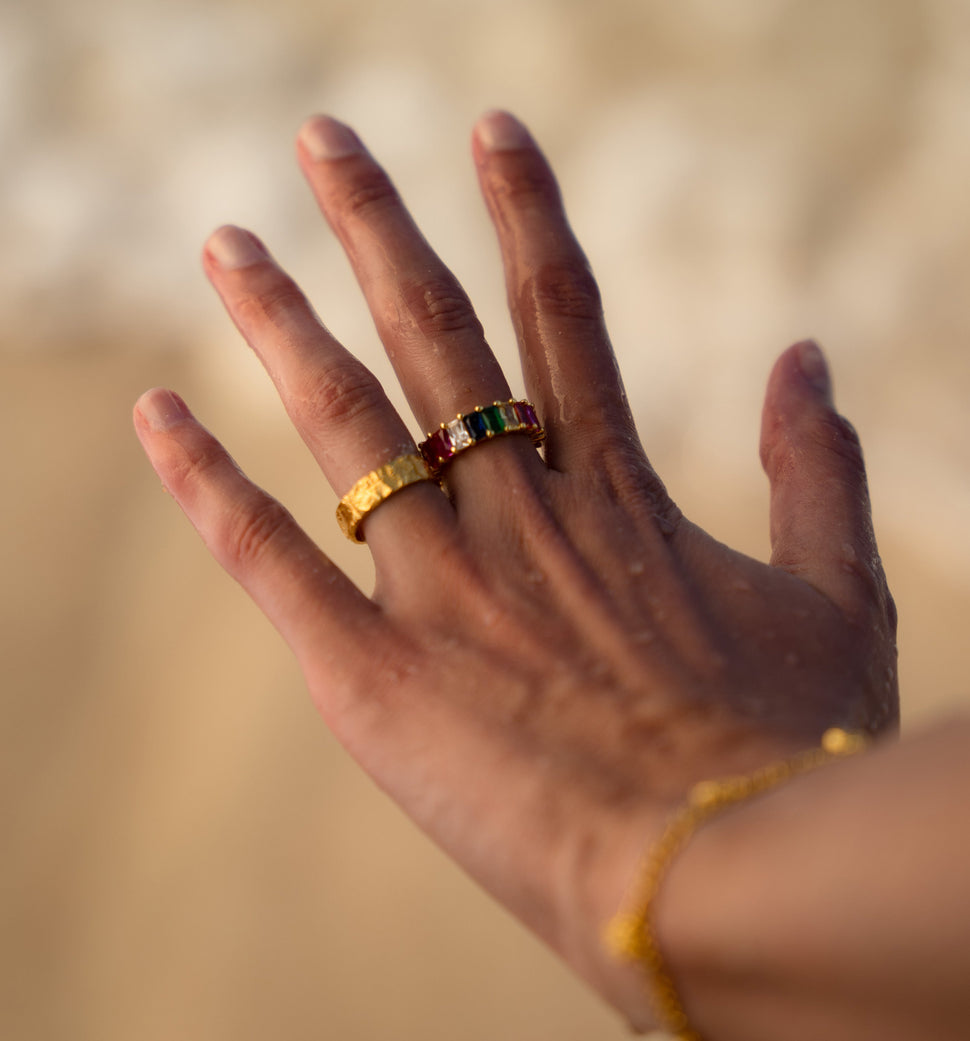 Procida Ring Regnbue - Leo Chevon