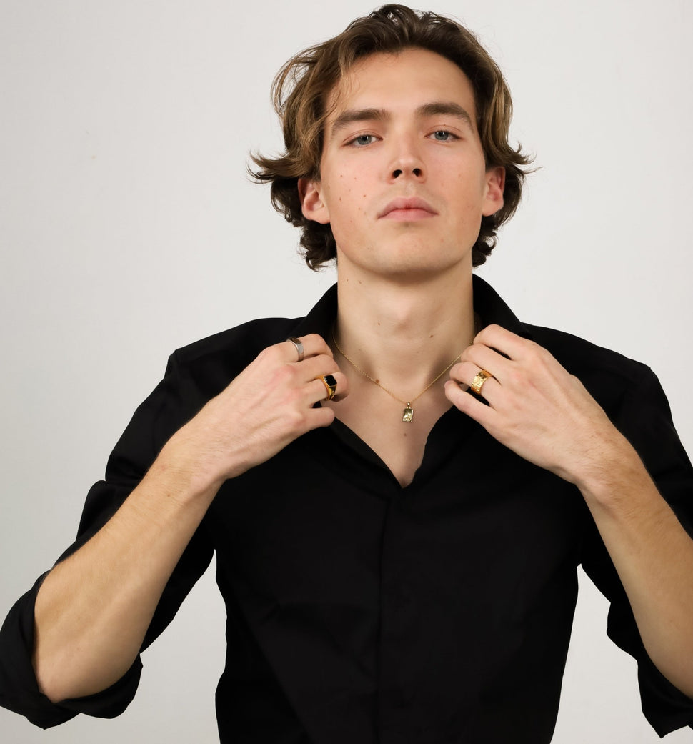 Bergen Tekstur Halskjede - Halskjeder