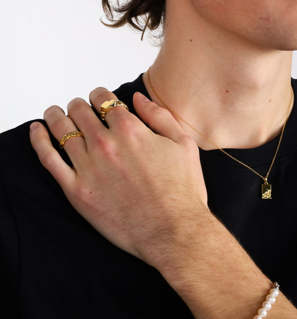 Bergen Tekstur Halskjede - Halskjeder