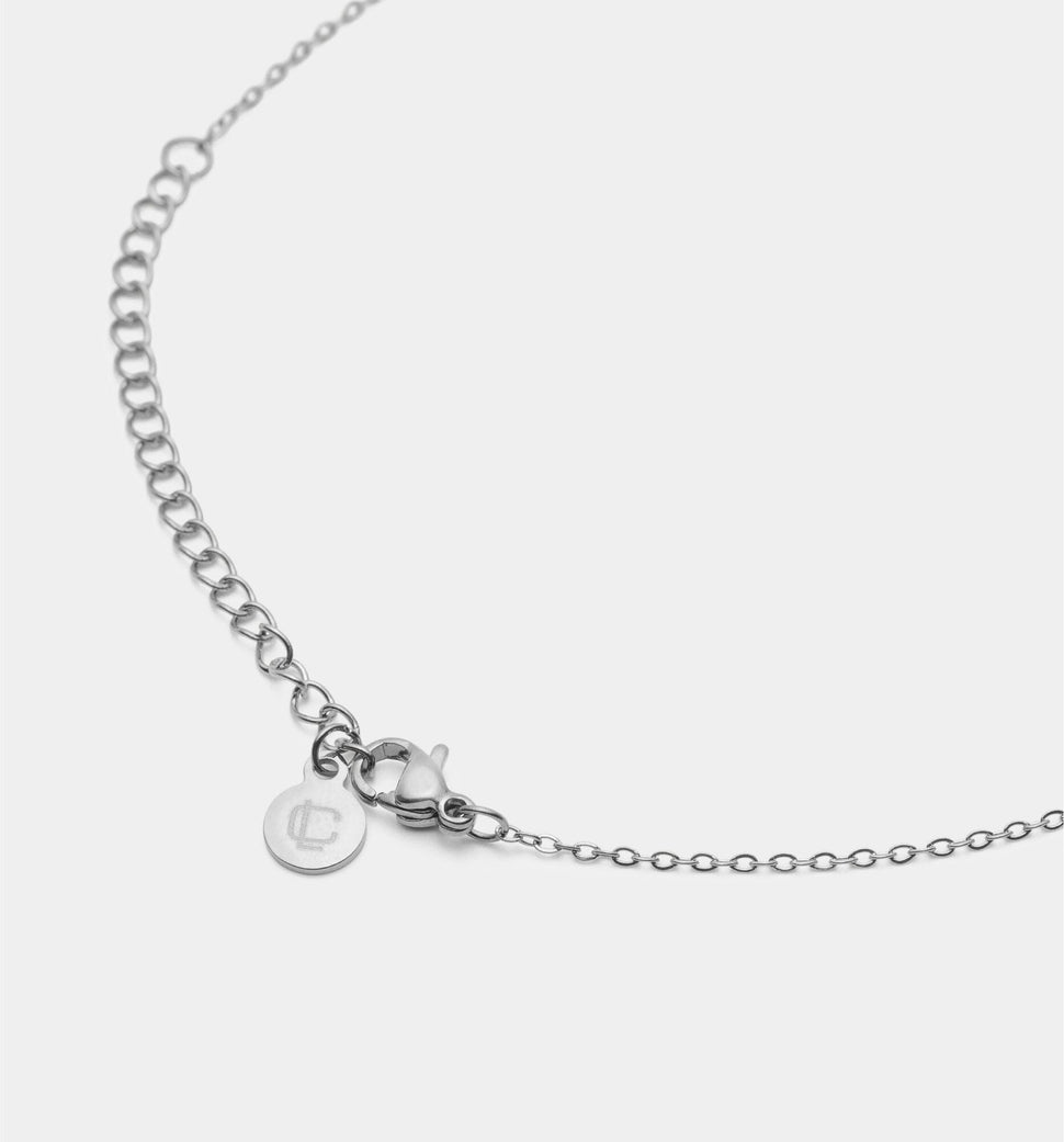 Bordeaux Diamant Halskjede - 