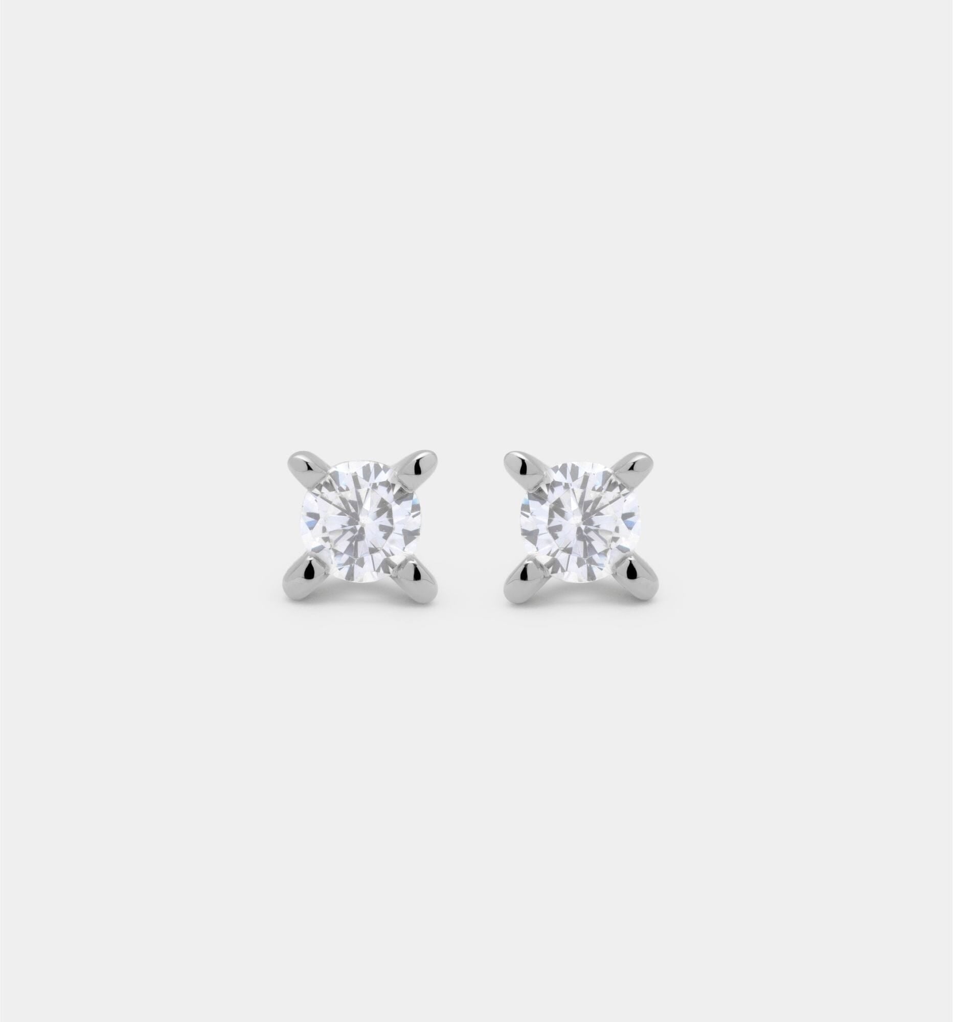 Bordeaux Diamant Studs - Ringer