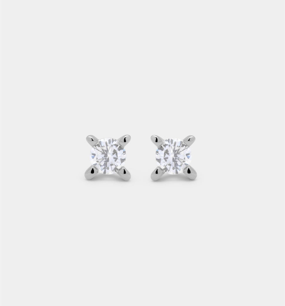 Bordeaux Diamant Studs - Ringer