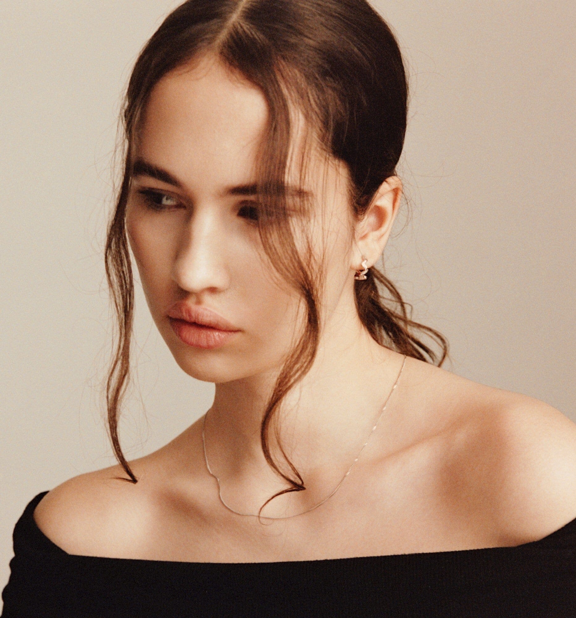 Deia Tekstur Hoops - Øredobber