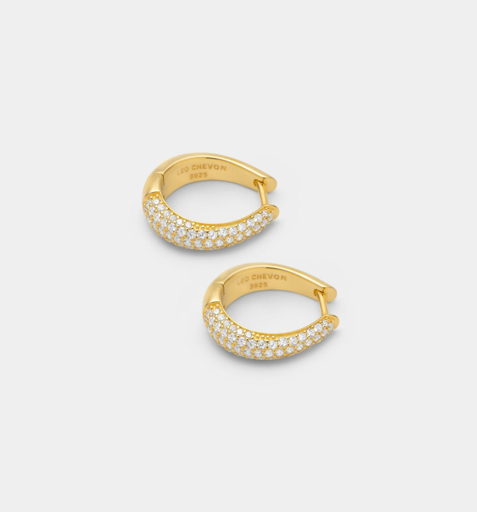 Firenze Diamant Hoops Store - Øredobber