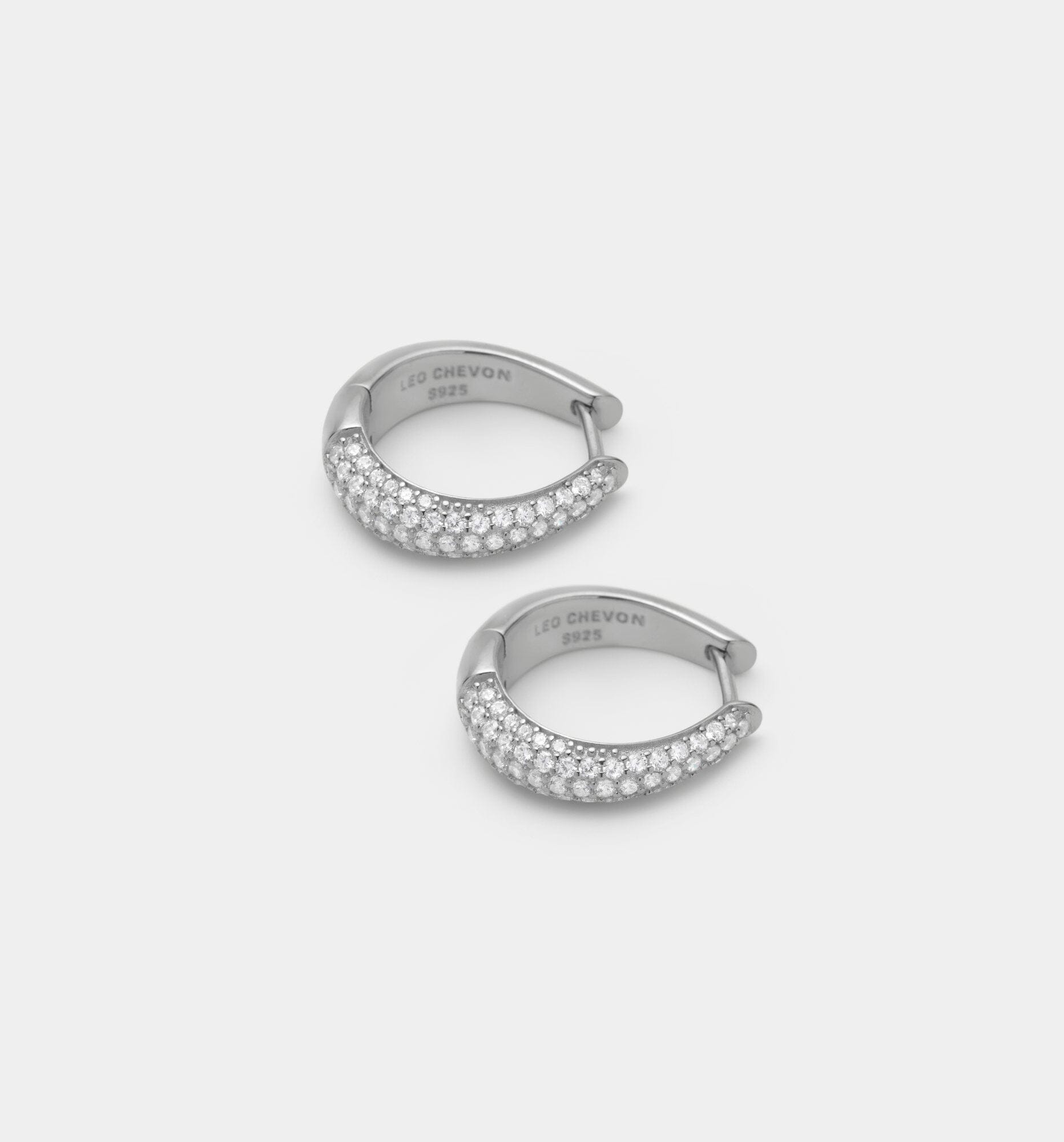 Firenze Diamant Hoops Store Øredobber Leo Chevon 