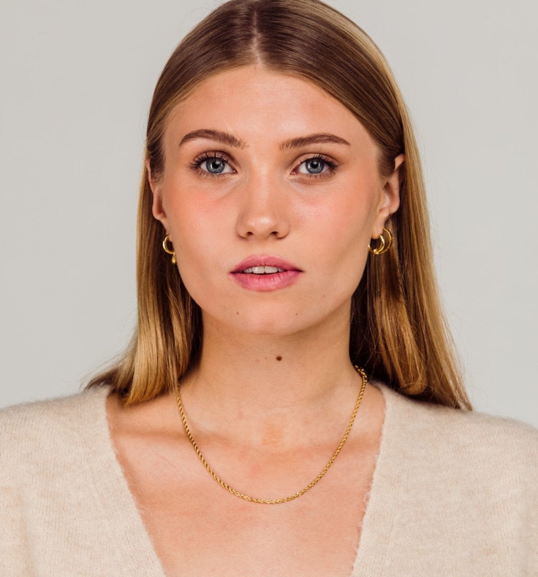 Napoli Twisted Halskjede - Halskjeder