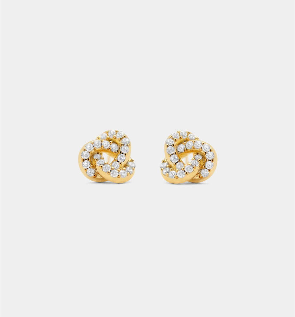 Nice Knot Diamant Øredobber - Ringer