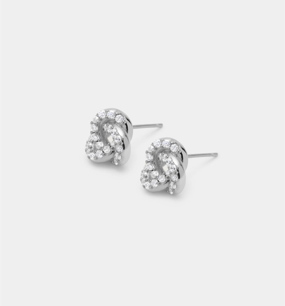 Nice Knot Diamant Øredobber - Ringer