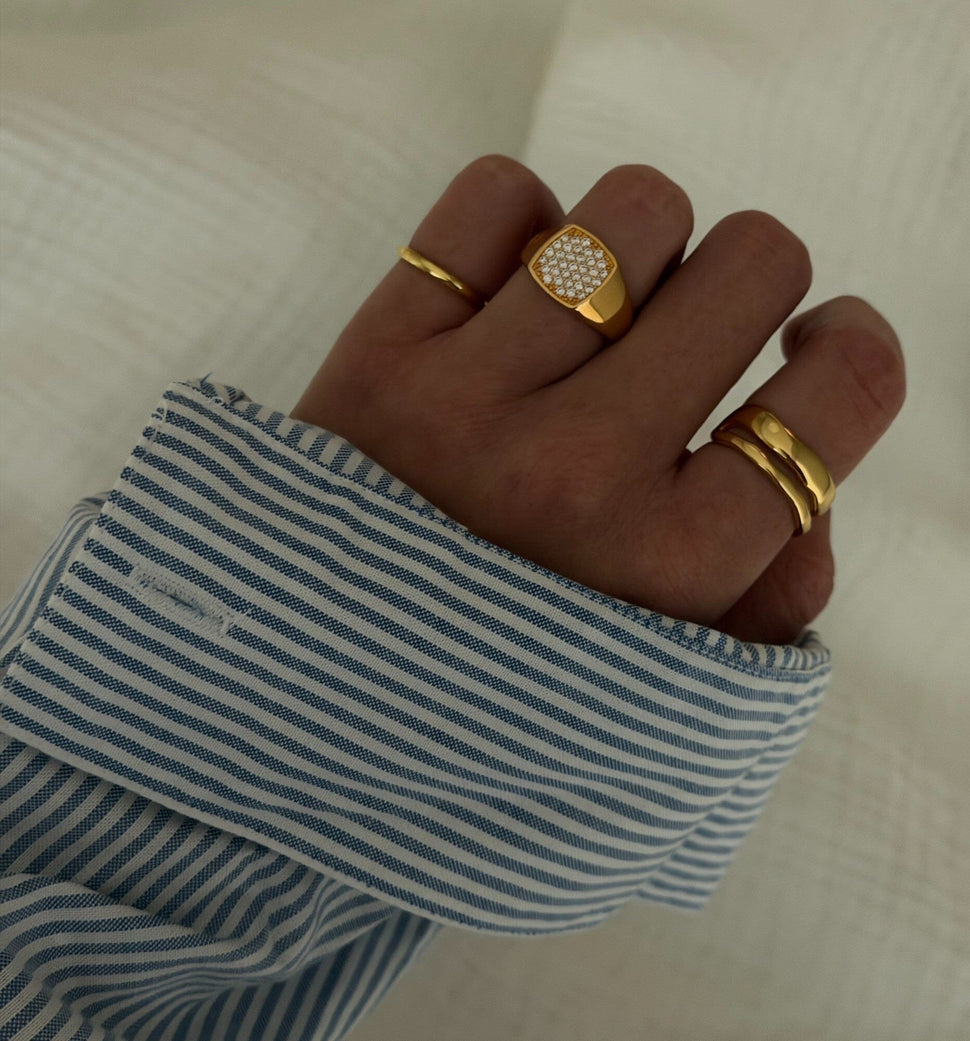 Oslo Hvit Diamant Ring Ringer Leo Chevon 