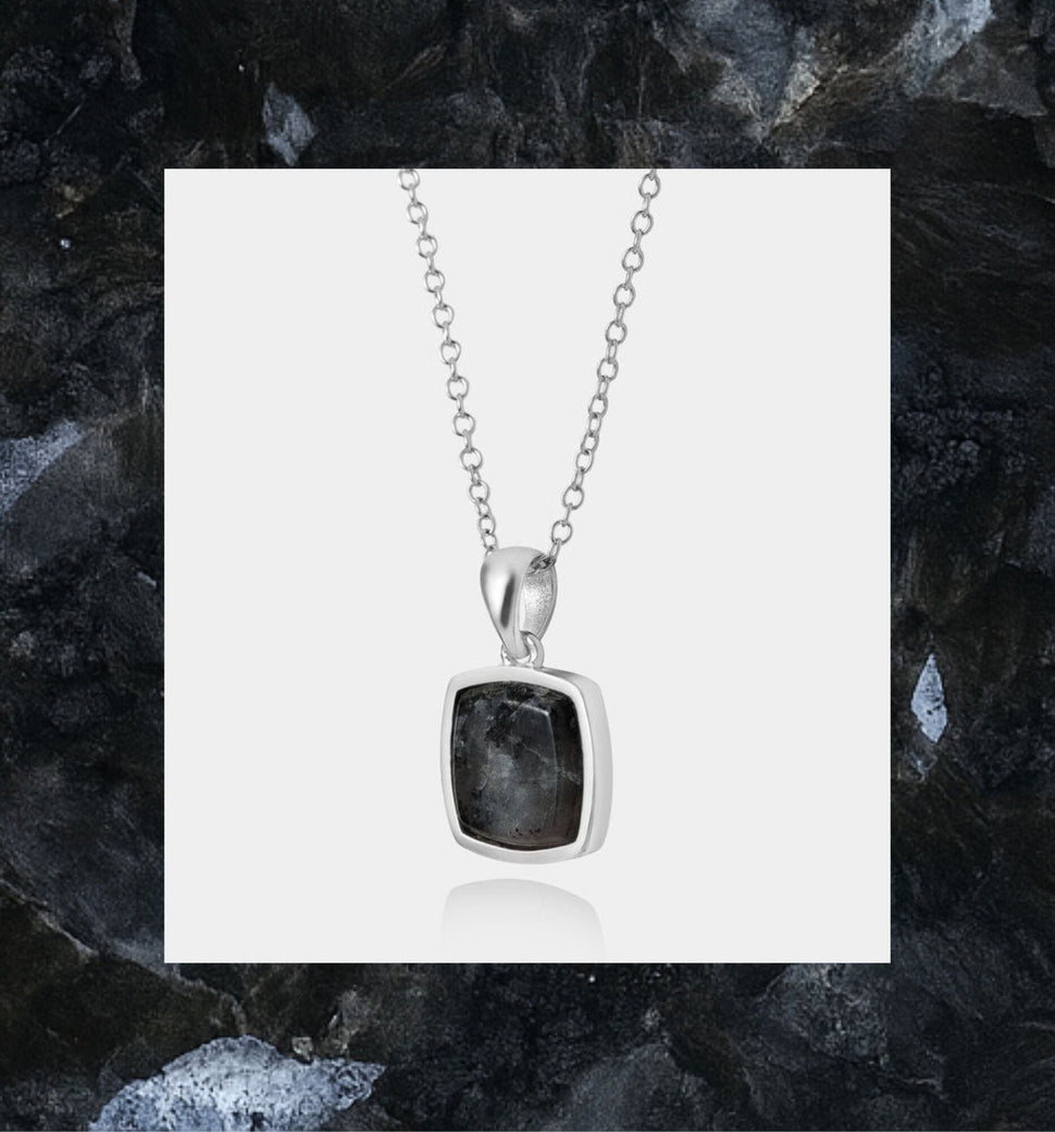 Oslo Larvikitt Halskjede - Halskjeder