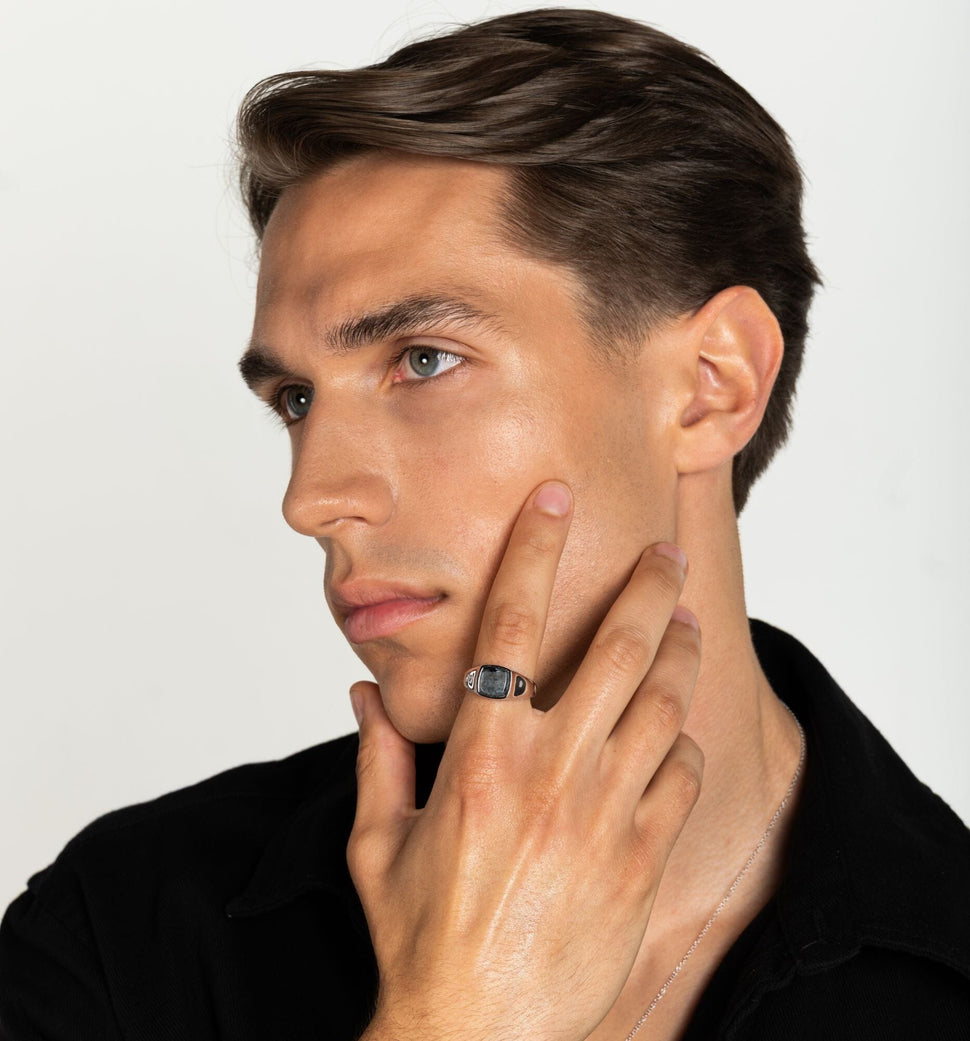 Oslo Larvikitt Ring - Ringer