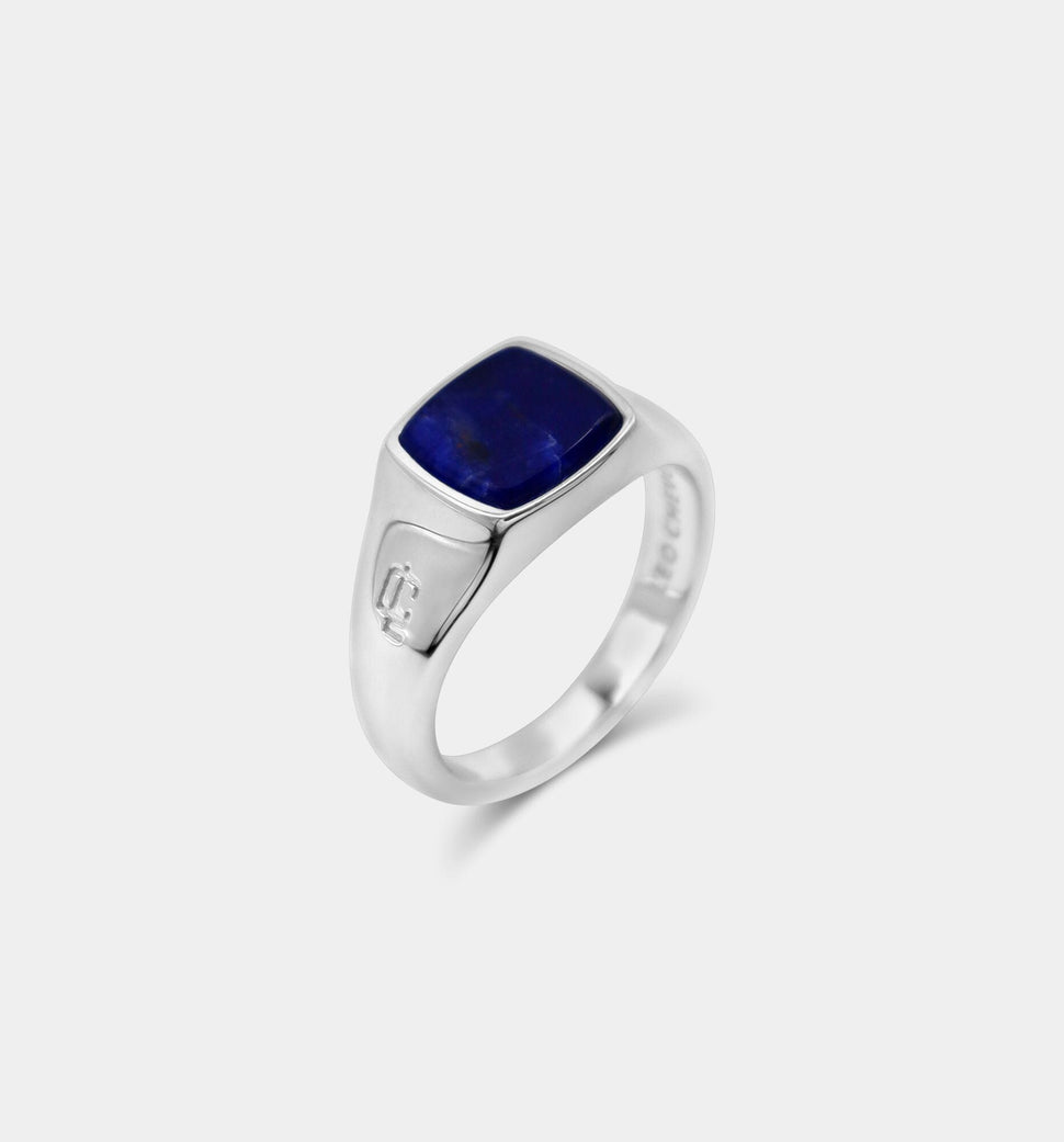 Oslo Sodalite Signet Ring Ringer Leo Chevon 