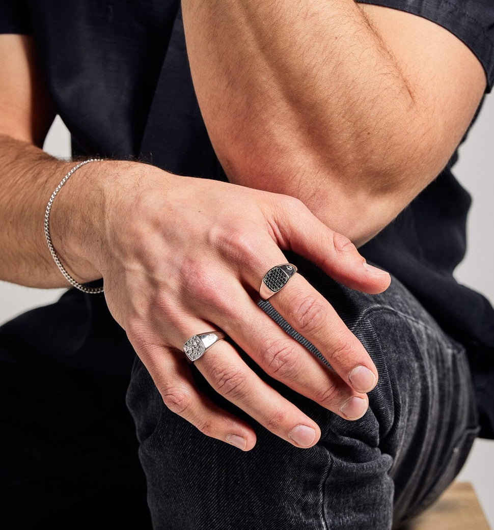 Oslo Sort Diamant Ring - Ringer