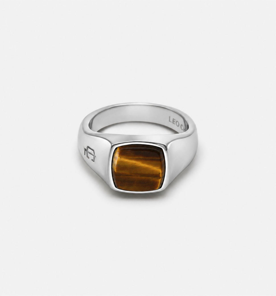 Oslo Tiger Eye Ring Ringer Leo Chevon 