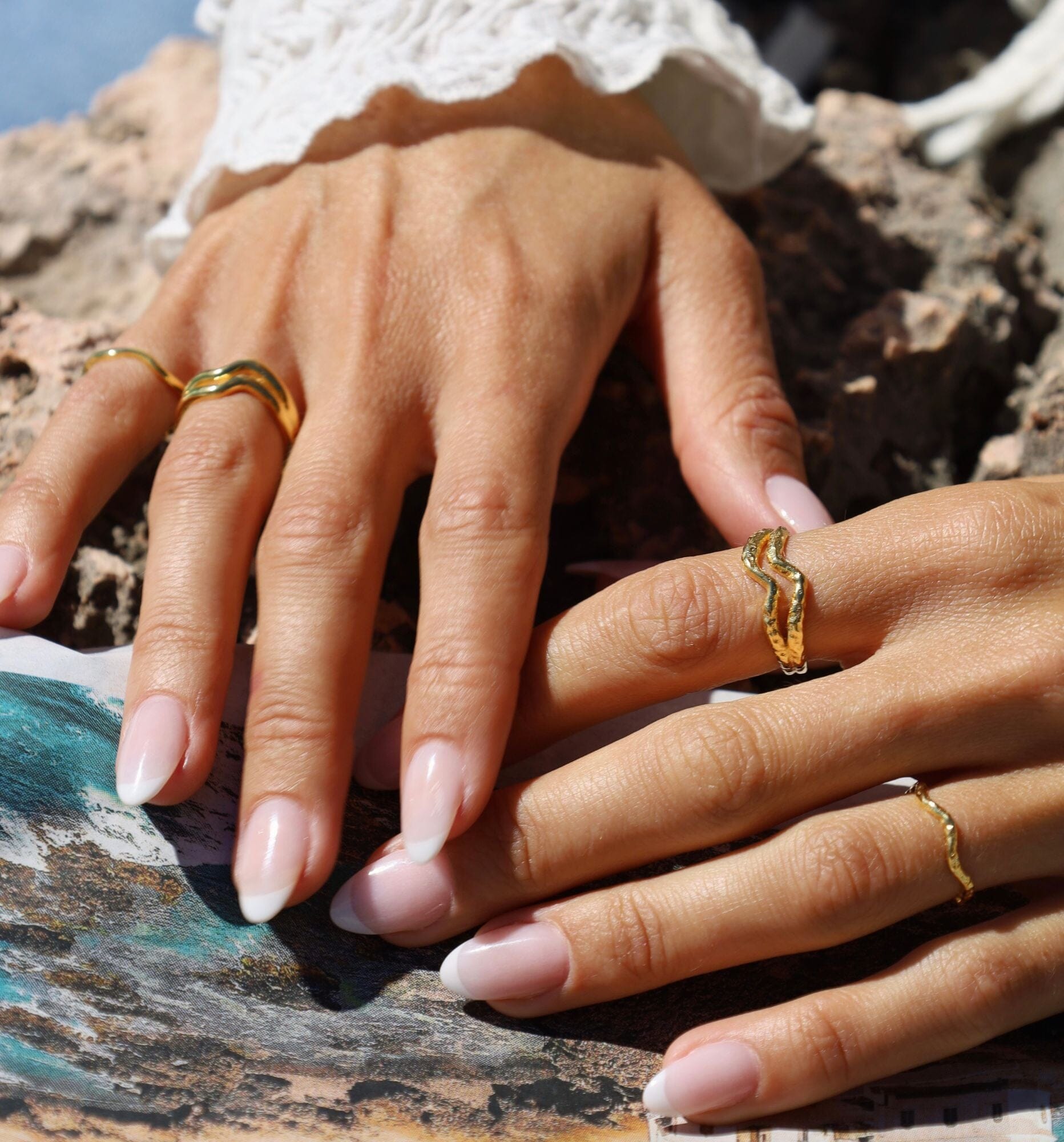 Palma Tekstur Ring - Ringer