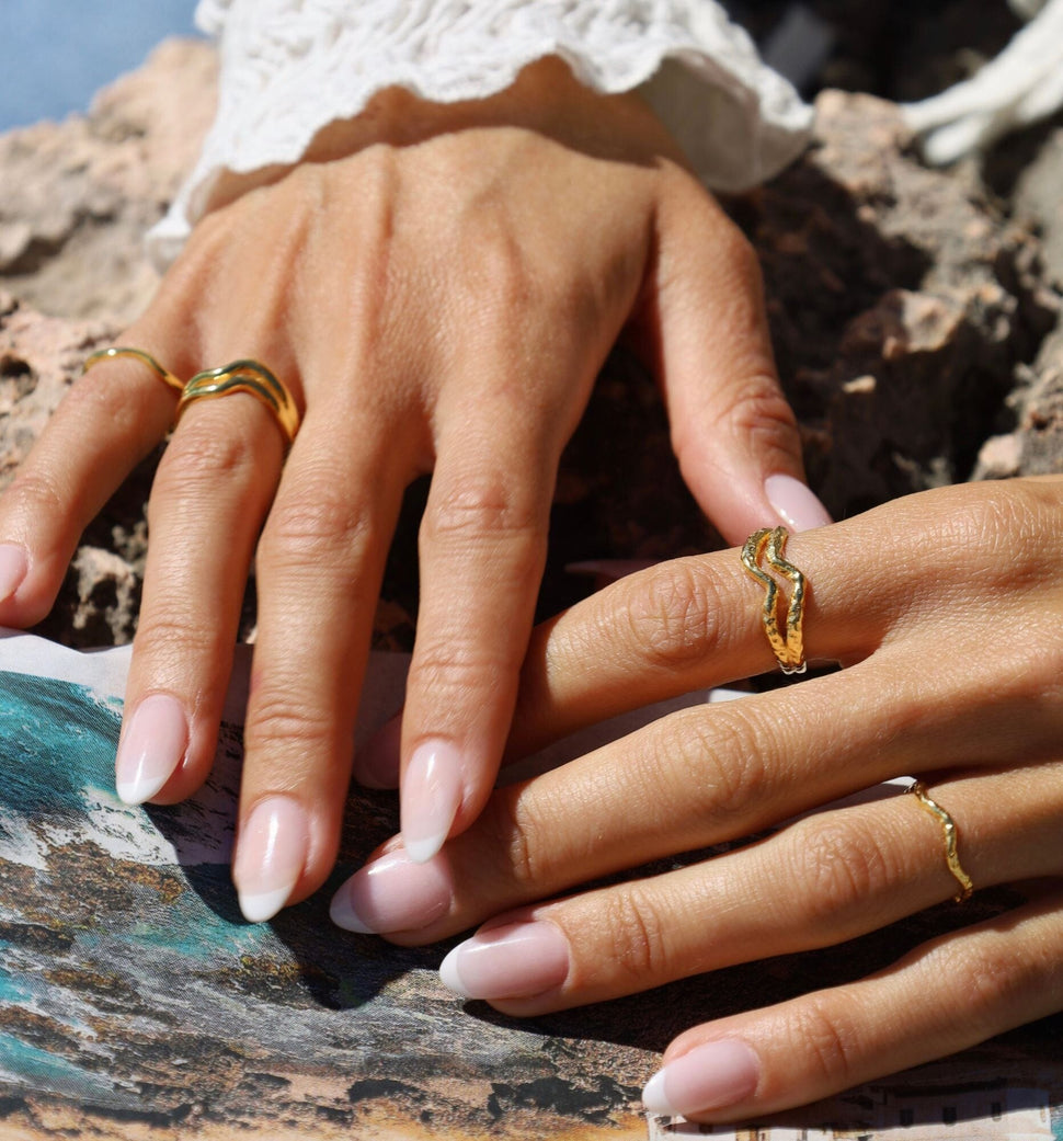 Palma Tekstur Ring - Ringer