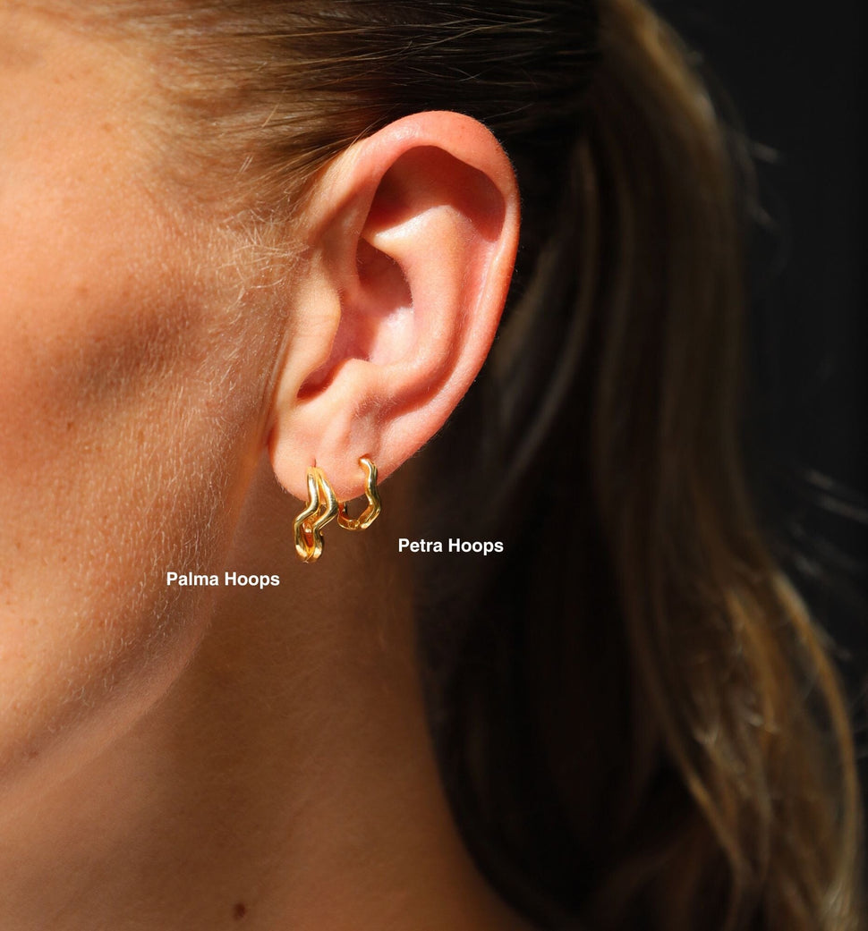 Petra Hoops - Øredobber