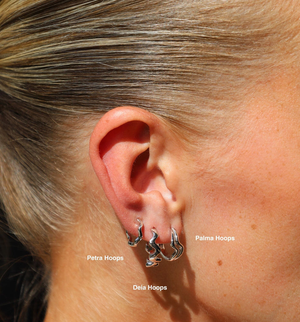 Petra Hoops - Øredobber