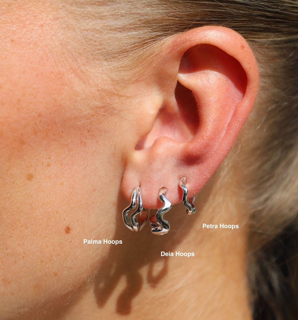 Petra Hoops - Øredobber