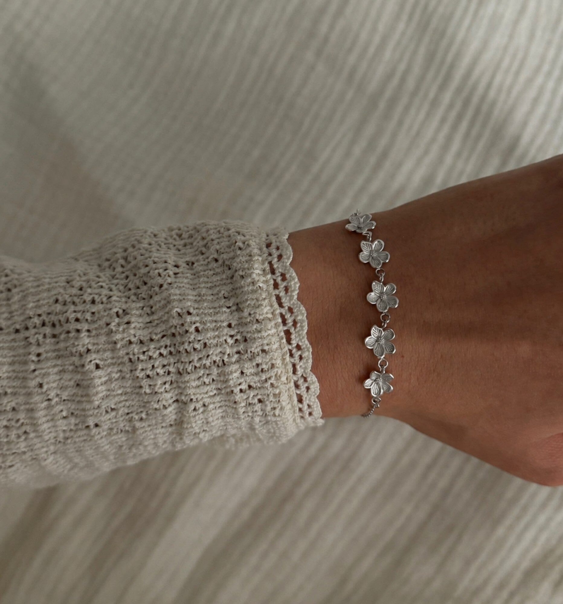 Provence Blomst Armbånd - Halskjeder