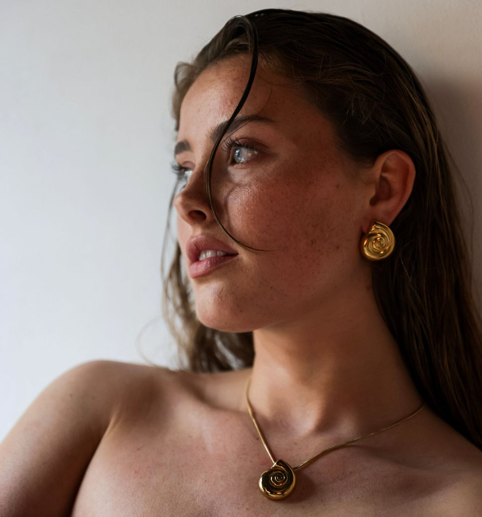 Sicilia Skjell Øredobber - Øredobber