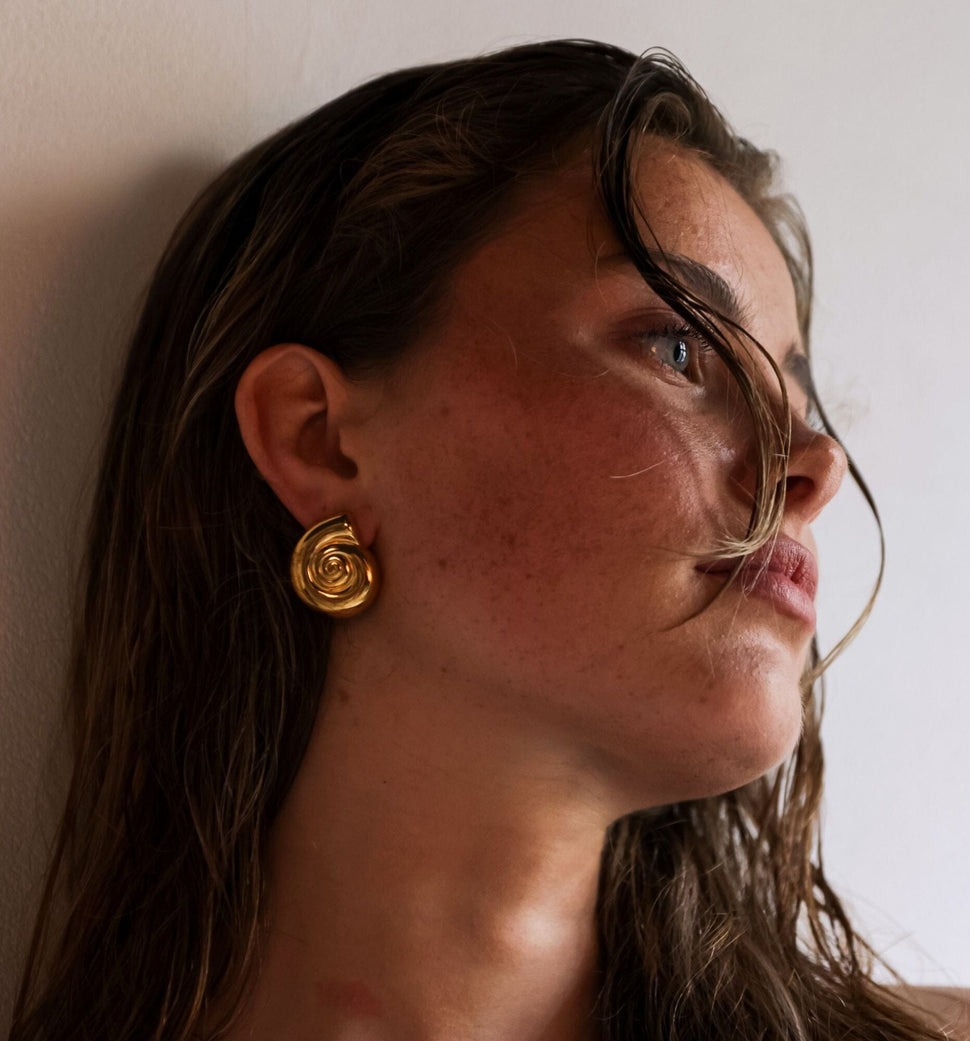 Sicilia Skjell Øredobber - Øredobber