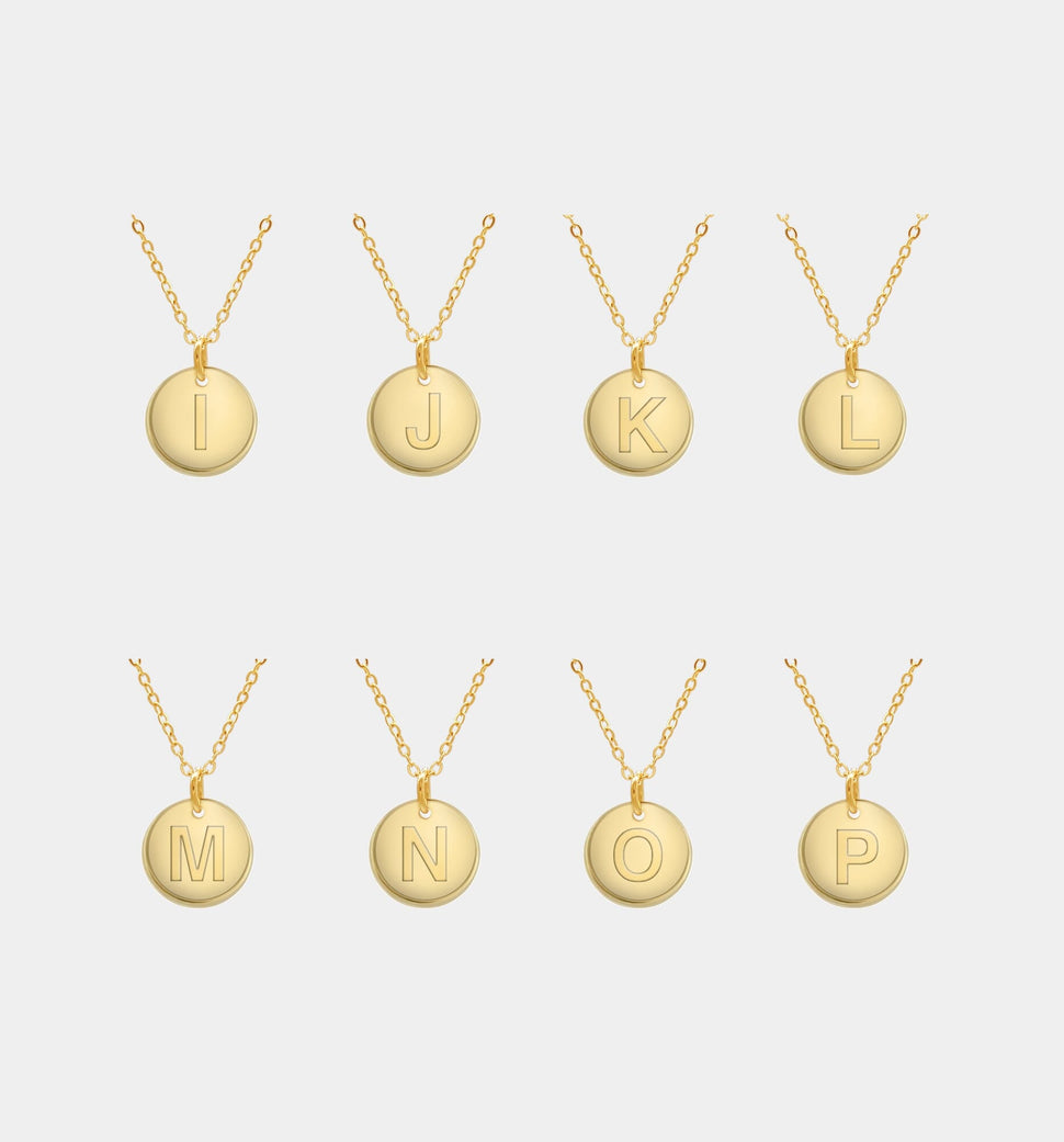 Venezia Bokstav Halskjede - Halskjeder