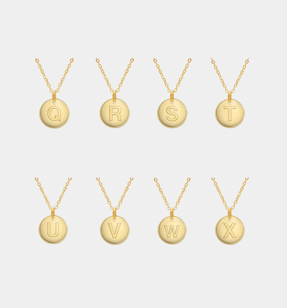 Venezia Bokstav Halskjede - Halskjeder