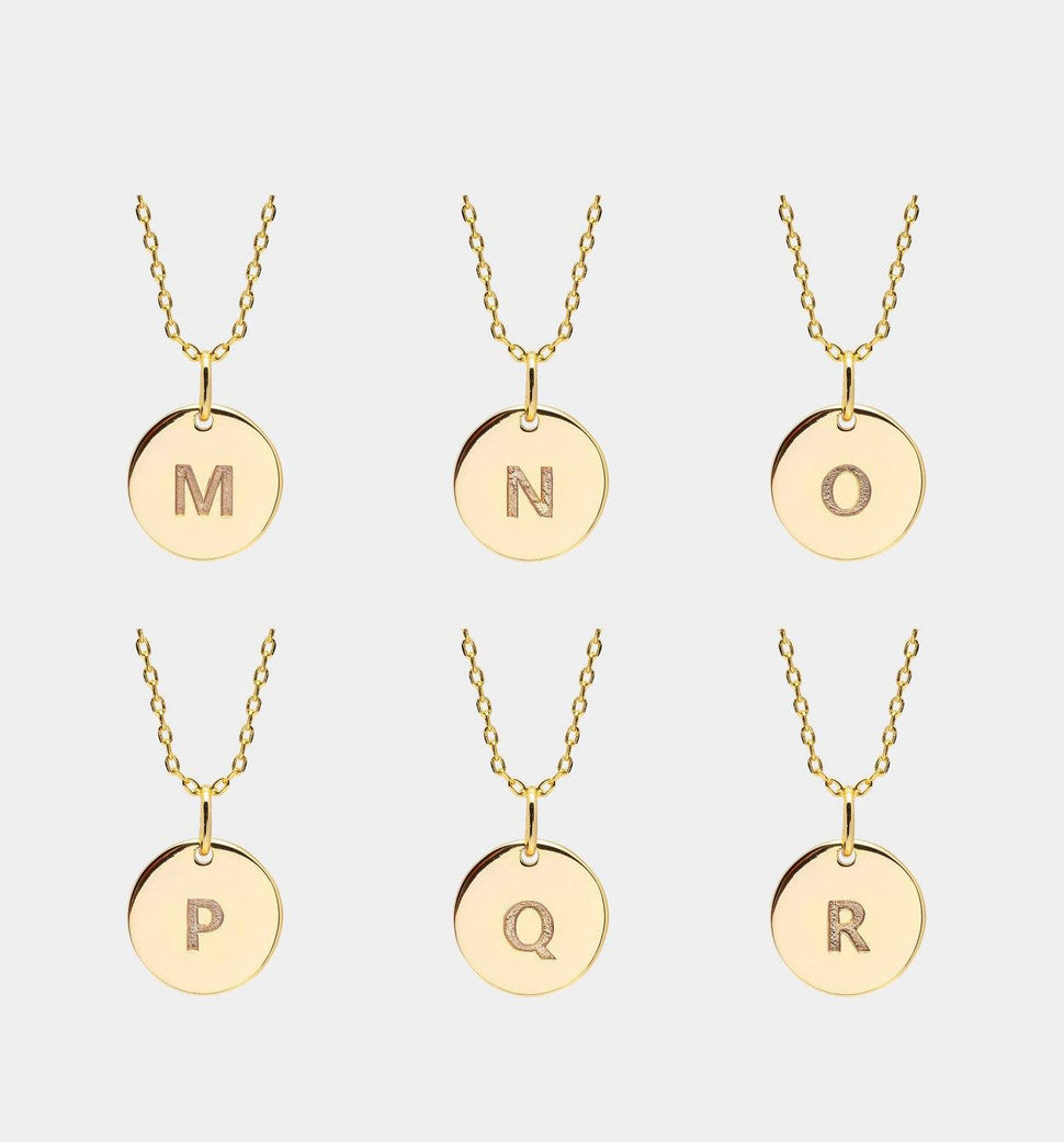 Alicante Bokstav Halskjede - Halskjeder