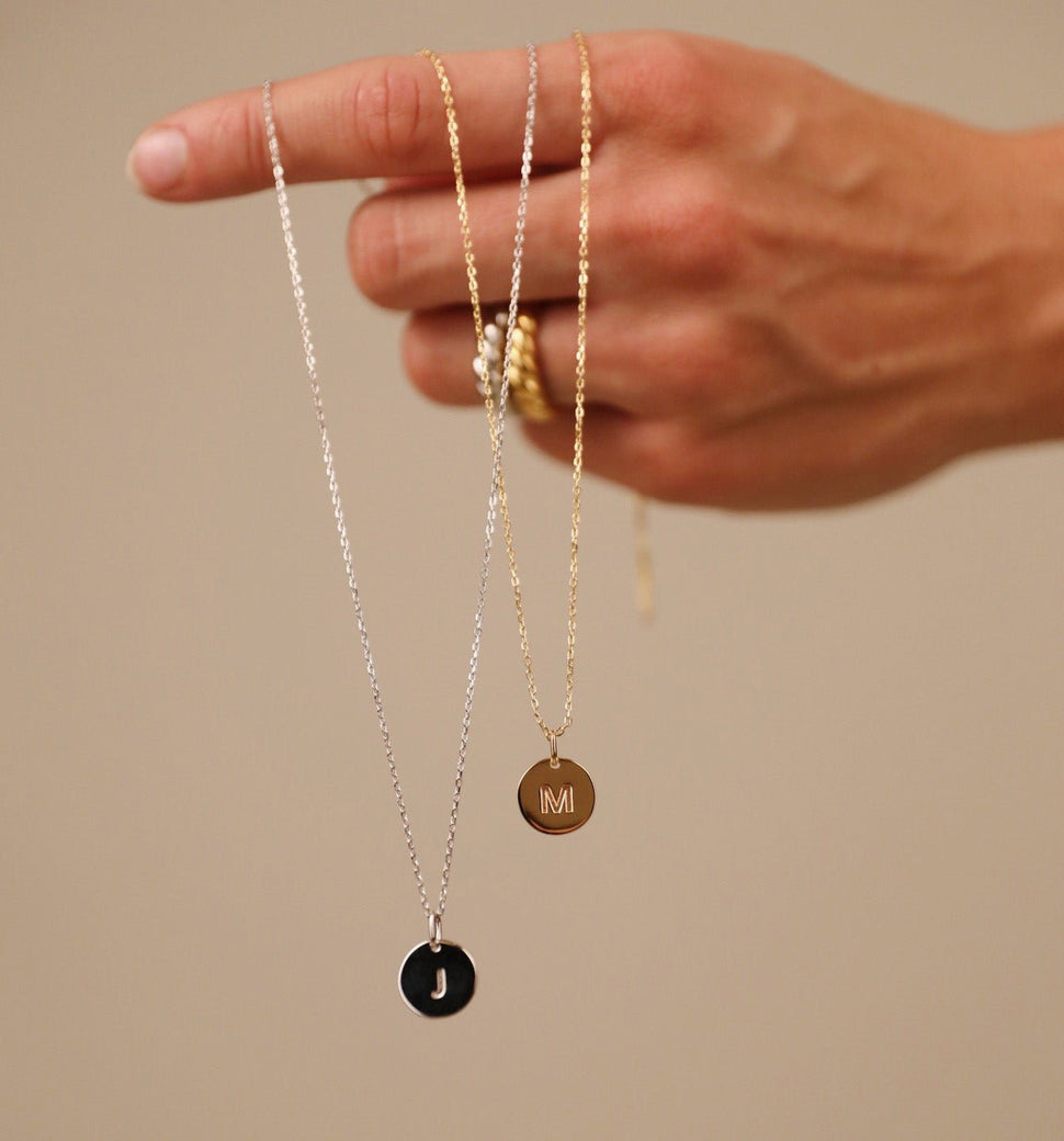 Alicante Bokstav Halskjede - Halskjeder