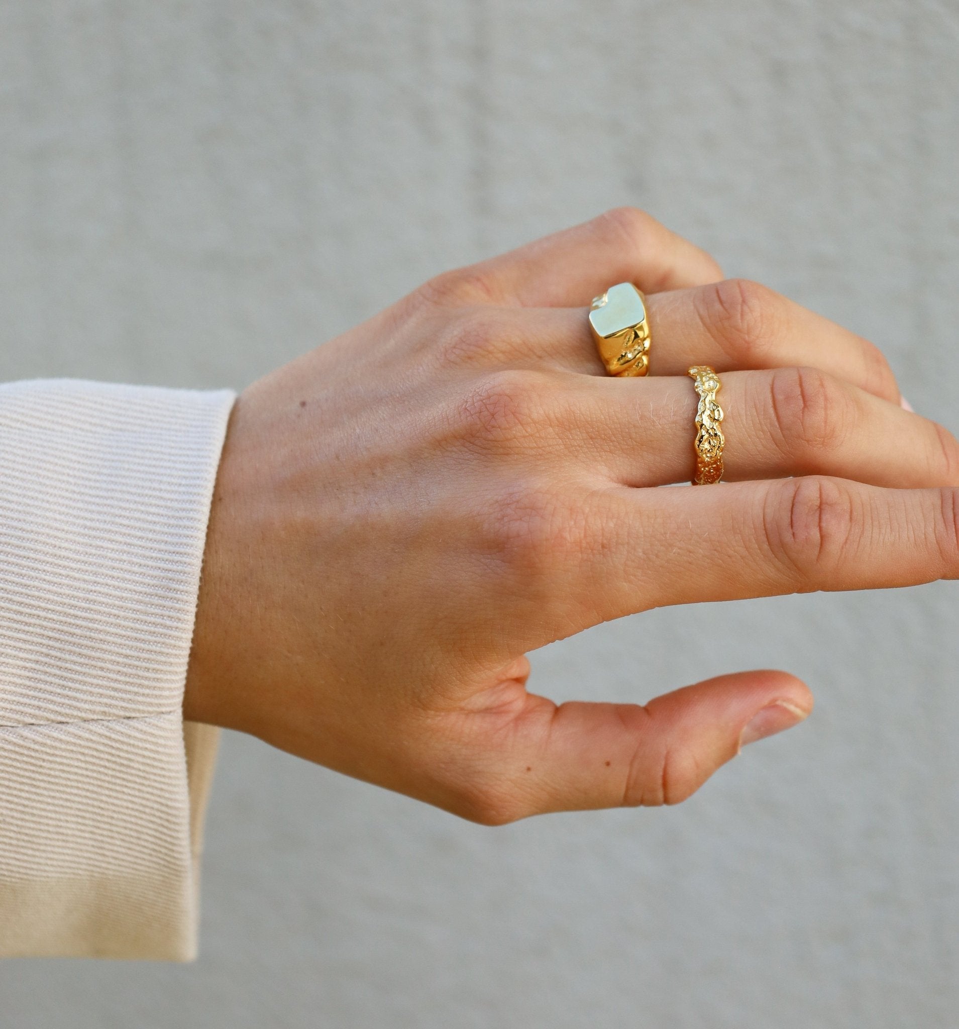 Bergen Struktur Ring - Ringer