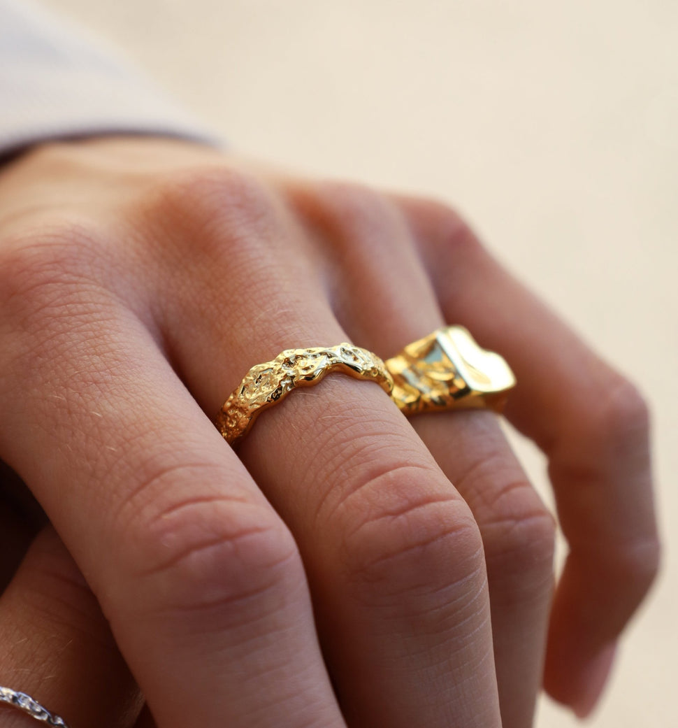 Bergen Struktur Ring - Ringer