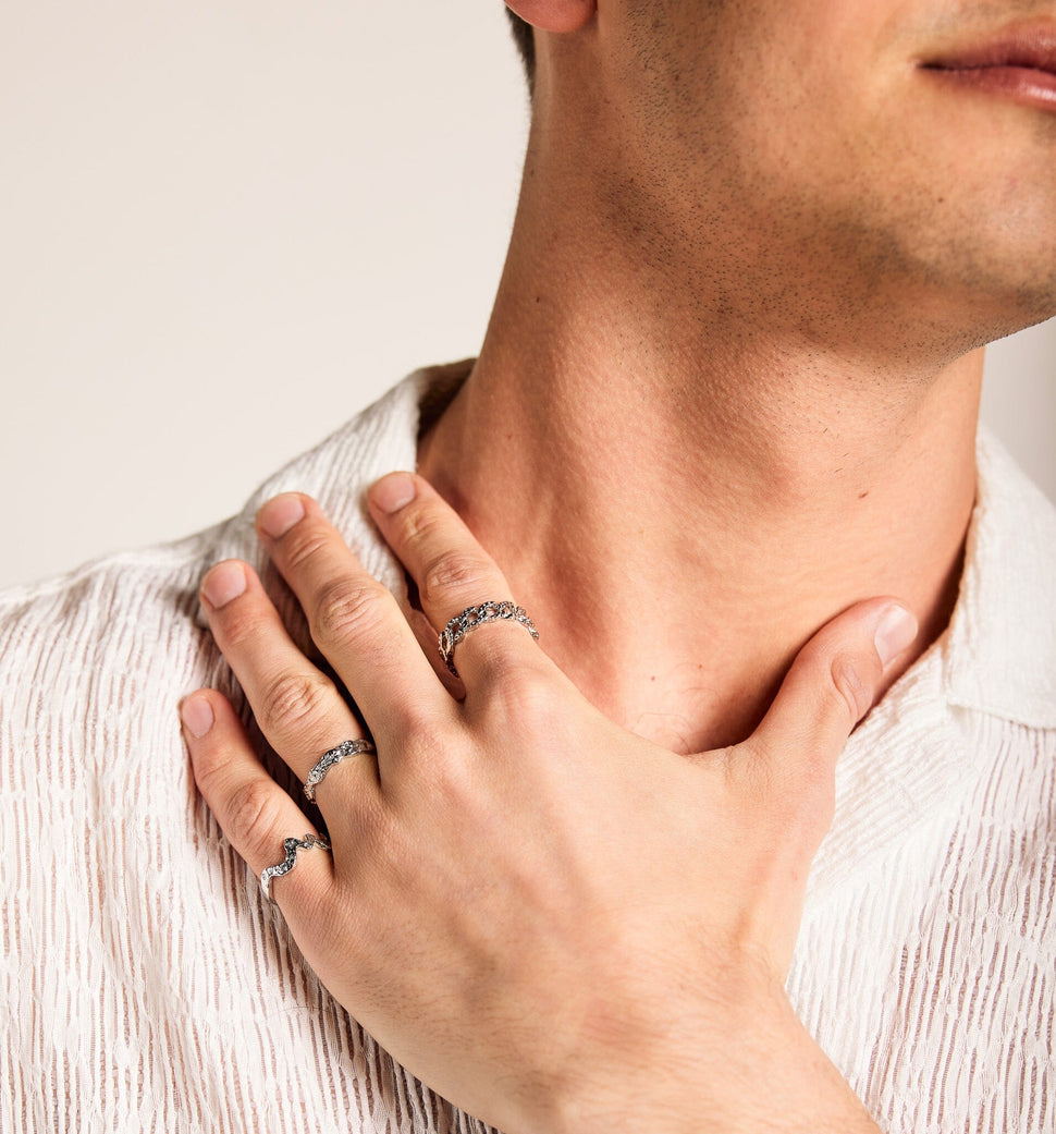 Bergen Struktur Ring - Ringer