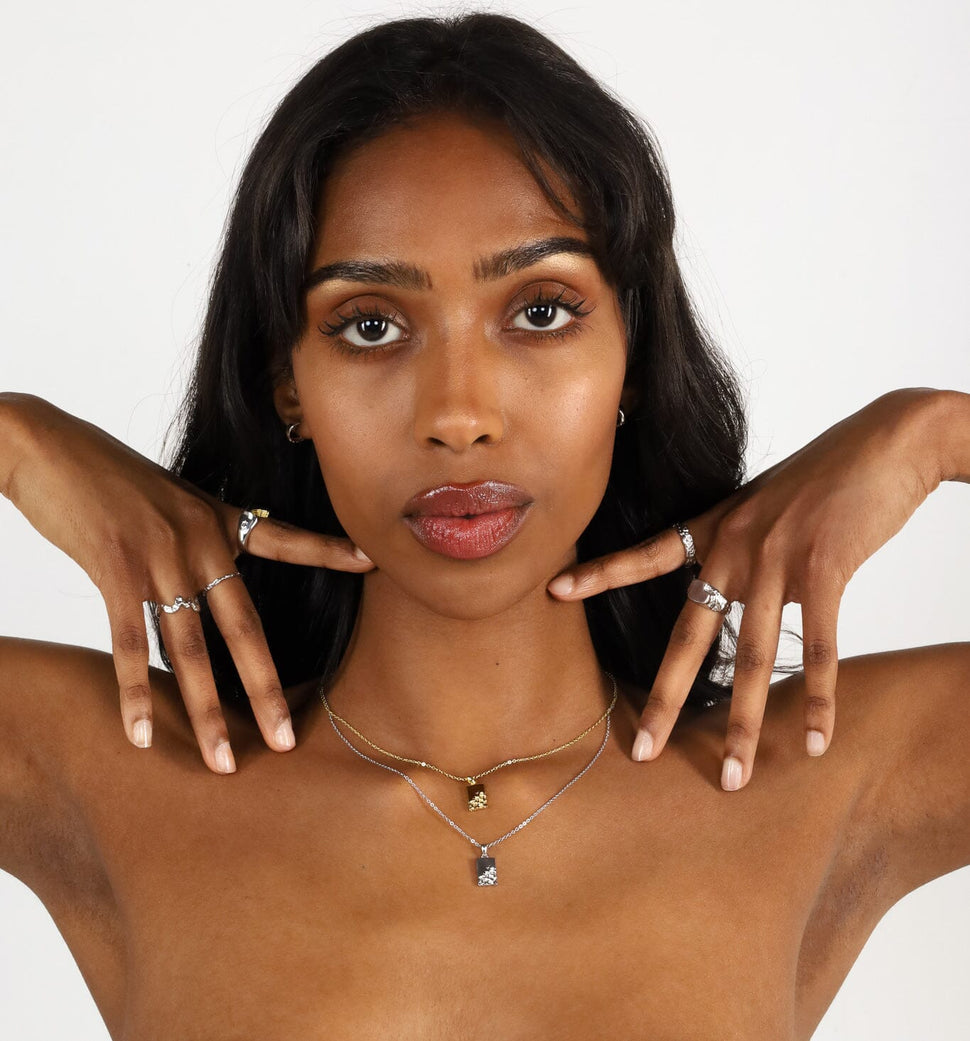 Bergen Tekstur Halskjede - Halskjeder