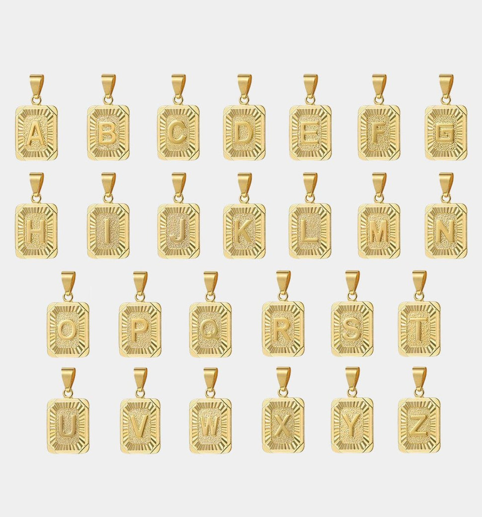 California Bokstav Halskjede - Halskjeder