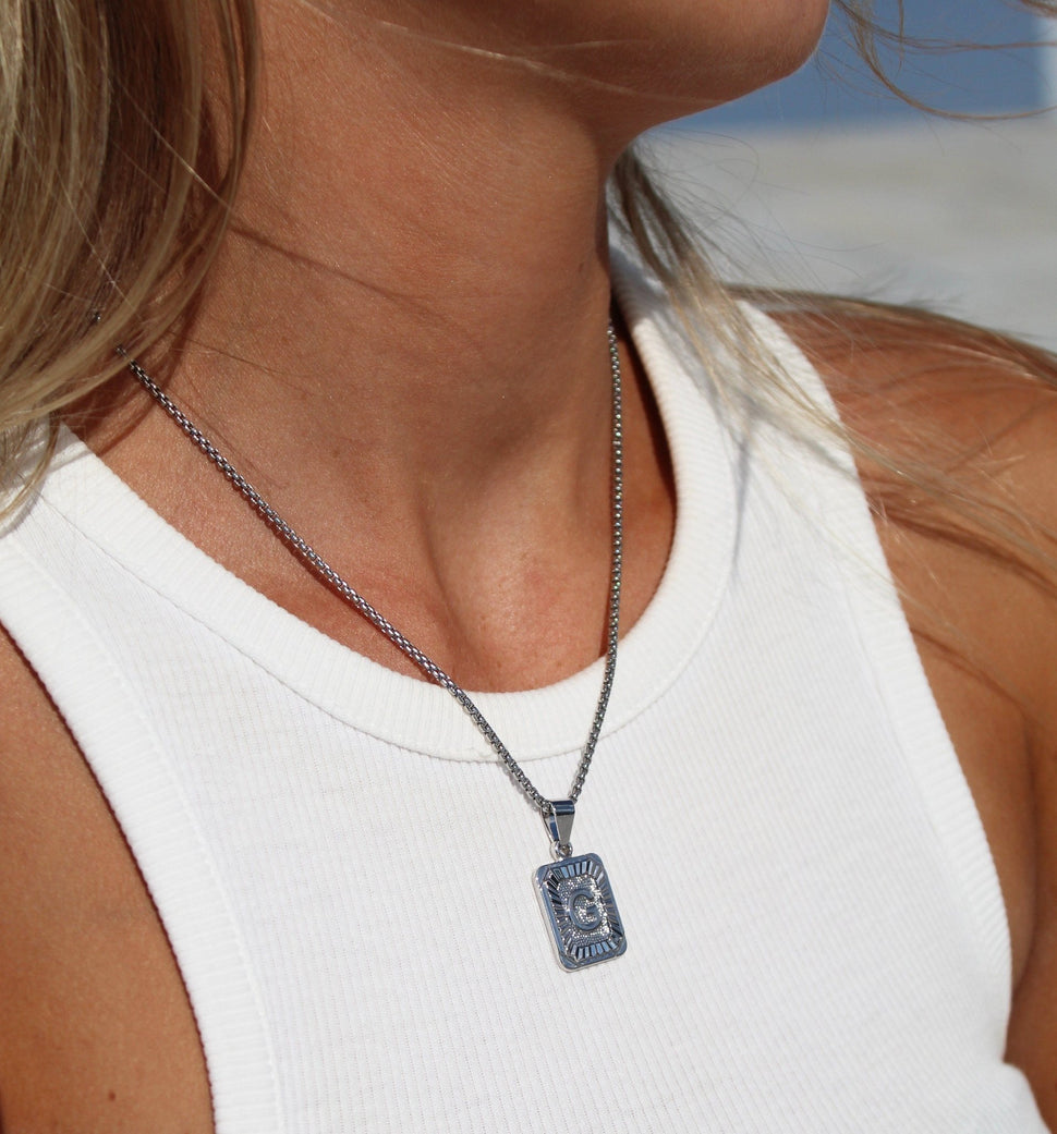 California Bokstav Halskjede - Halskjeder