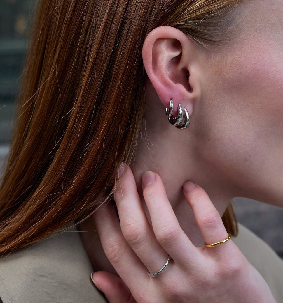 Firenze Hoops Små - Øredobber