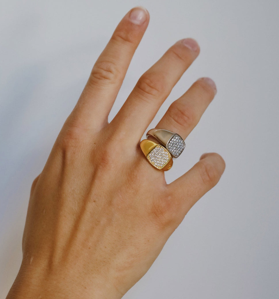 Oslo Hvit Diamant Ring - Ringer