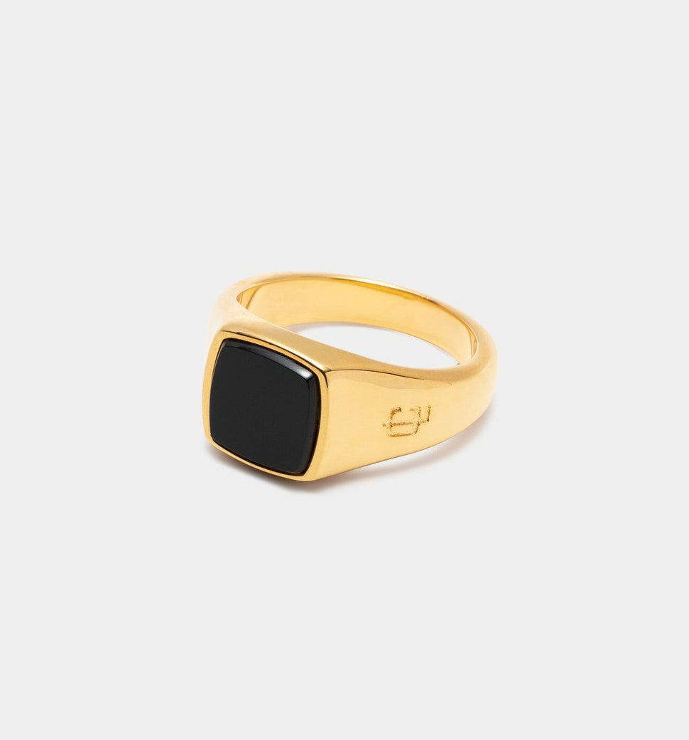 Oslo Onyx Signet Ring - Ringer