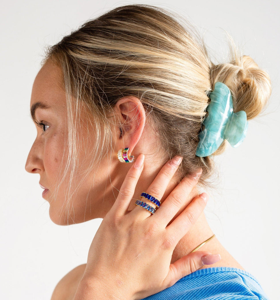 Procida Hoops Regnbue - Øredobber