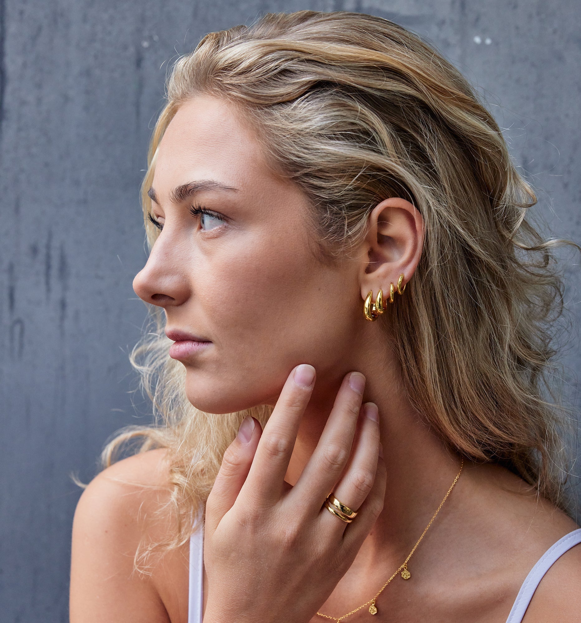 Verona Hoops Små - Øredobber